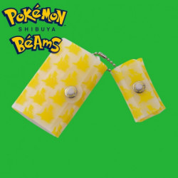 Porte-feuilles Set SALLIES PocketPal Pikachu Pokémon Shibuya Béams