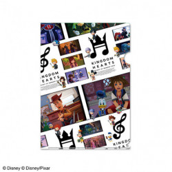 Pochette Transparente Kingdom Hearts Memory Of Melody Cafe