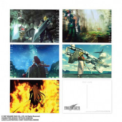 Postcard Art Images Set Final Fantasy VII
