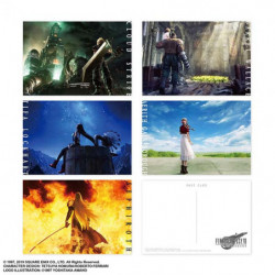 Postcard Art Images Set Final Fantasy VII Remake