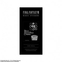 Autocollant Vernis Shinra Sephiroth Final Fantasy VII