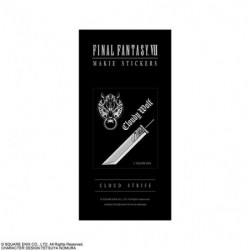 Autocollant Vernis Cloud Strife Sephiroth Final Fantasy VII