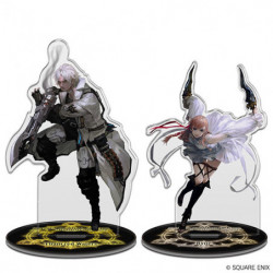 Acrylic Stand Thancred Waters and Ryne FINAL FANTASY XIV Jet Black Villas