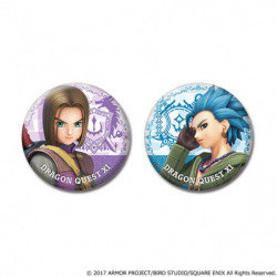 Badges Protagonist et ICamu  Set Dragon Quest XI