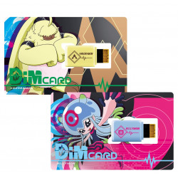 Dim Cards Set Angoramon Jellymon Ver.02  Vital Bracelet Digital Digimon