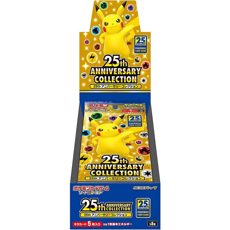 25th ANNIVERSARY COLLECTION Booster Box Pokémon - Meccha Japan
