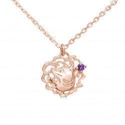 Necklace Gengar Pink Gold Pokémon U Treasure K18