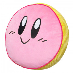Round Cushion Kirby Comic Panic