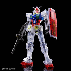 Figurine RX 78 2 Beyond Global Ver Transparent Mobile Suit Gundam