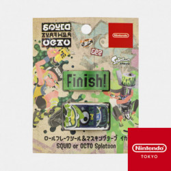 Masking Tape Stickers Set A SQUID or OCTO Splatoon Nintendo