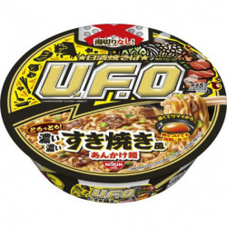 Cup Noodles Ankake Soba Sukiyaki Style UFO Nissin Foods