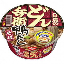 Cup Noodles Bouillon Canard Soba Donbei Nissin Foods