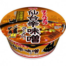 Cup Noodles Miso Ramen Sendai Épicé Charmera Myojo Foods