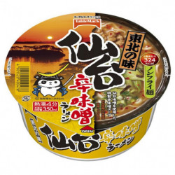 Cup Noodles Tohoku Sendai Miso Ramen Épicé Table Mark