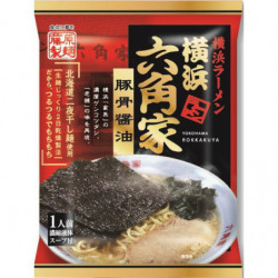 Instant Noodles Yokohama Shoyu Tonkotsu Ramen Rokkakuya x Fujiwara Seimen