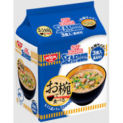 Instant Noodles Seafood Ramen Pack Nissin Foods