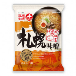 Instant Noodles Niyo Hokkaido Sapporo Miso Ramen Fujiwara Seimen