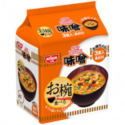 Instant Noodles Miso Ramen Pack Nissin Foods