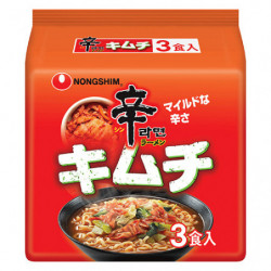Instant Noodles Ramen Kimchi Épicé Pack Nongshim