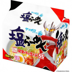 Instant Noodles Sapporo Ichiban Shio Ramen Pack Ultraman Sanyo Foods