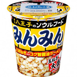 Instant Noodles Minmin Hachioji Grand Shoyu Ramen Oignons Sanyo Foods
