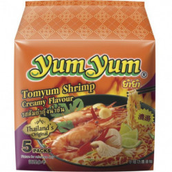 Instant Noodles Shrimp Creamy Ramen Pack Yum Yum Inter Fresh