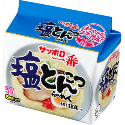 Instant Noodles Sapporo Ichiban Shio Tonkotsu Ramen Pack Sanyo Foods