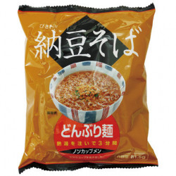 Instant Noodles Donburi Natto Soba Toe Foods