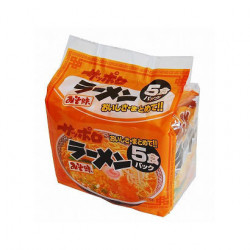 Instant Noodles Sapporo Miso Ramen Pack Men No Sunaoshi