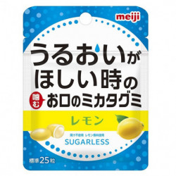 Gummies Sugarless Fresh Lemon Mika Tagumi Meiji