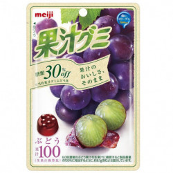 Gummies Low Sugar Grape Kajugumi Meiji