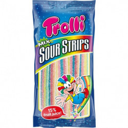 Gummies Sour Strip Mix Trolli