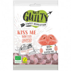 Organic Vegan Gummies Kiss Me Raspberry and Pink Grapefruit Not Guilty