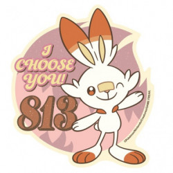 Sticker Rétro Collection Scorbunny Pokémon