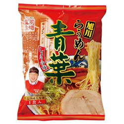 Instant Noodles Aoba Shoyu Ramen Asahikawa Fujiwara Seimen