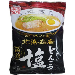 Instant Noodles Hakodate Kitahama Shio Tonkotsu Ramen Fujiwara Seimen