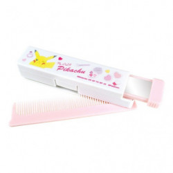 Mirror Comb And Accessory Case Heart Cosme