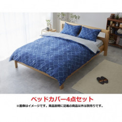 Bed Cover Set Ghost Pattern Double Pokémon