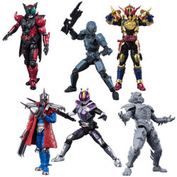 Figurines SHODO-O 6 Box Kamen Rider 7