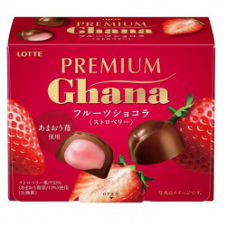 Chocolates Fruits Strawberry Premium Ghana LOTTE