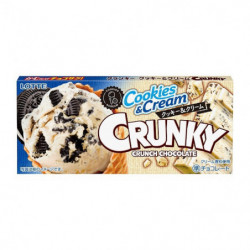 Snacks Crunky Crunch Chocolate Cookies Cream LOTTE