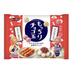 Snacks Chocolate Mitarashi Dango Red Bean Paste Motchiri Choco Dama Shoei Delicy