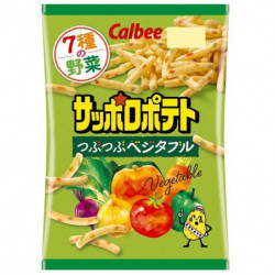 Biscuits Salés Tsubtsubu Légumes Sapporo Potato Calbee
