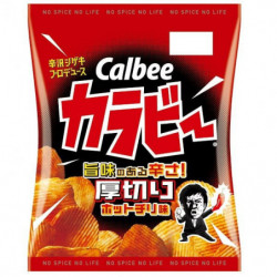 Potato Chips Thick Sliced Hot Chili Flavour Calbee