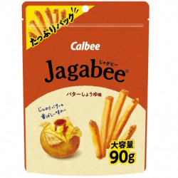 Savory Snacks Butter Shoyu Big Pack Jagabee Calbee