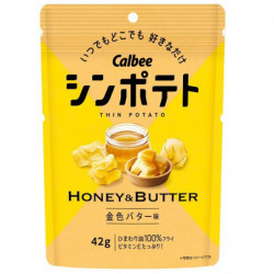 Potato Chips Honey Golden Butter Flavour Shinpoteto Calbee