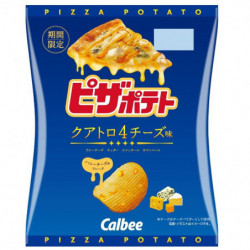 Potato Chips Pizza Quattro Formaggi Flavour Calbee