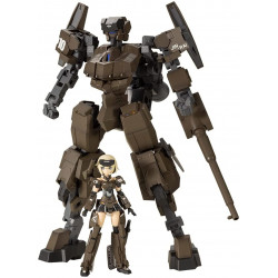 Figurines Todoroki Kaminari et Thunder Armor Frame Arms Girl x Frame Arms Plastic Model