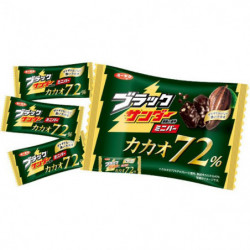 Chocolats Black Thunder Mini Bar 72 Yurakuseika