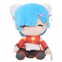 Plush Rem Closed Eyes China Maid Ver. Re Zero Starting Life in Another World